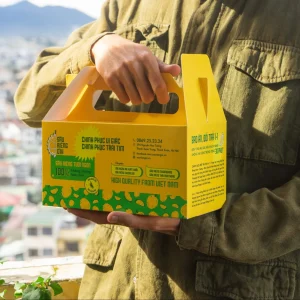 Hộp 500g Cơm Sầu Riêng Ri6 Sang Trọng